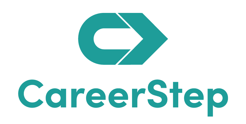 careerstep teal vertical logo