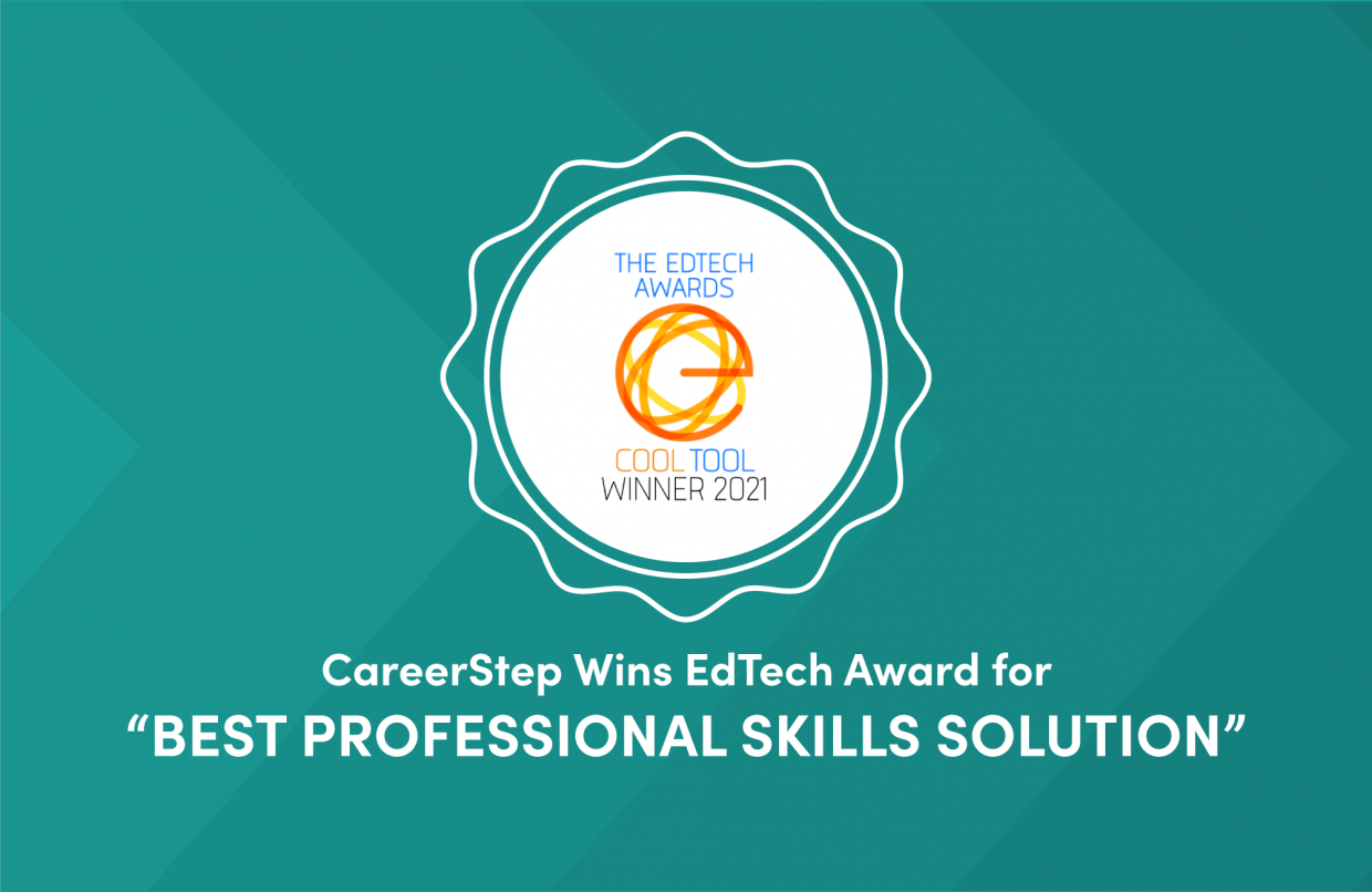 CareerStep Wins EdTech Award for Best Professional Skills Solution