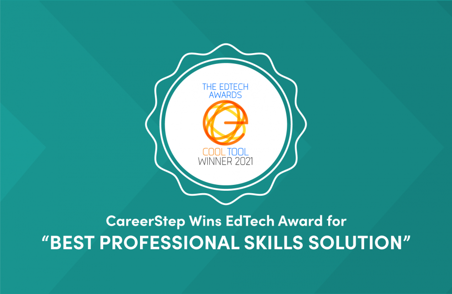 CareerStep Wins EdTech Award for Best Professional Skills Solution