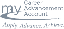 My Career Advancement account logo - apply advance achieve